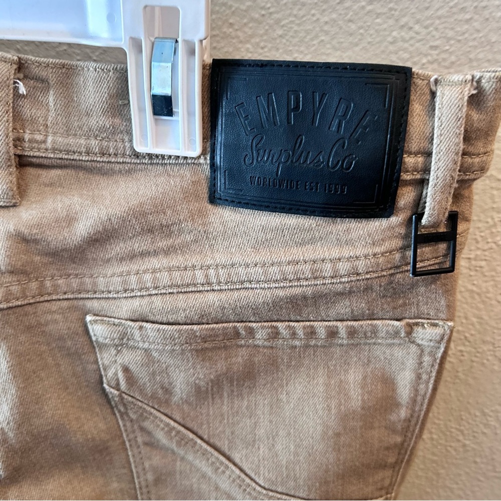 mens tan jeans - Picture 4 of 4